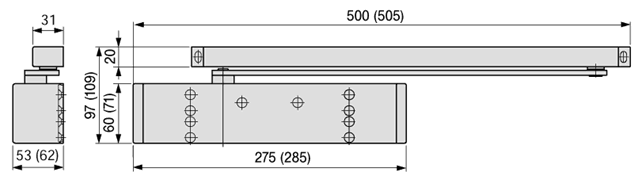 Доводчик Dorma TS 92